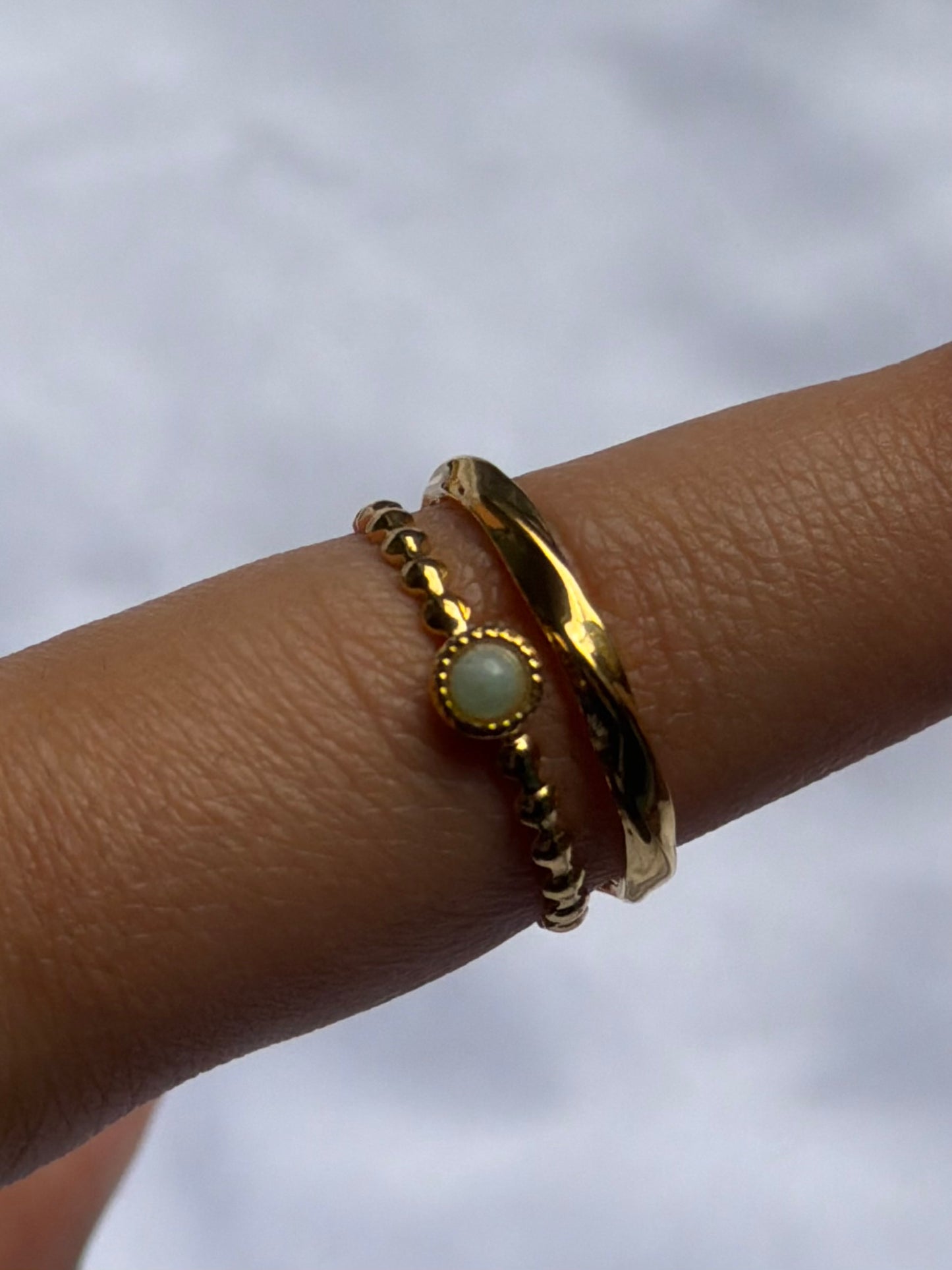 Turquoise Stone (adjustable ring)