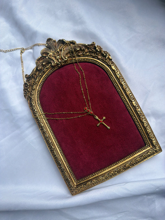 Vintage double necklace