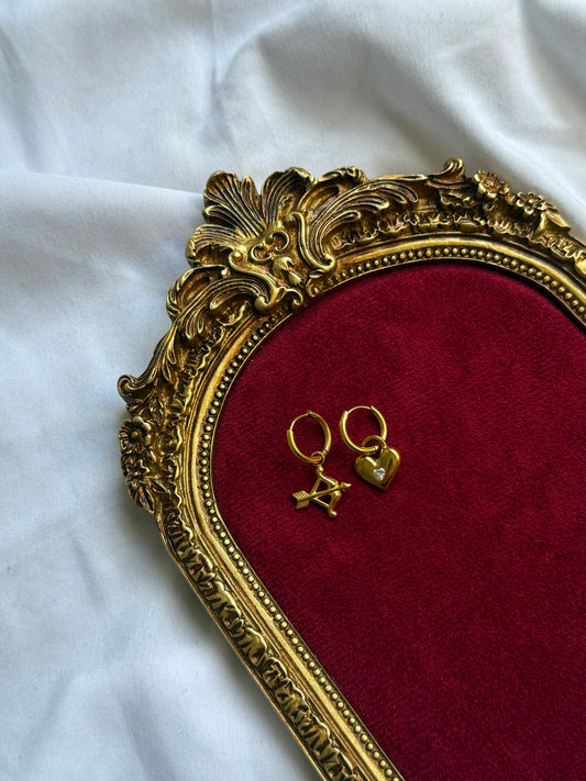 Cupid’s love earrings