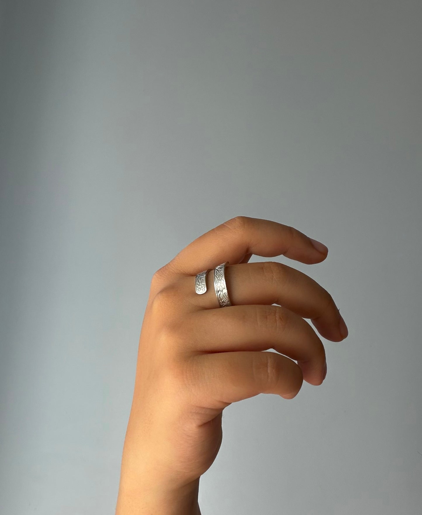 ‘You are life’ Arabic calligraphy ring