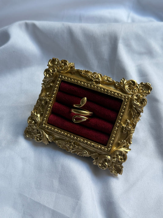 Gold Snake ring