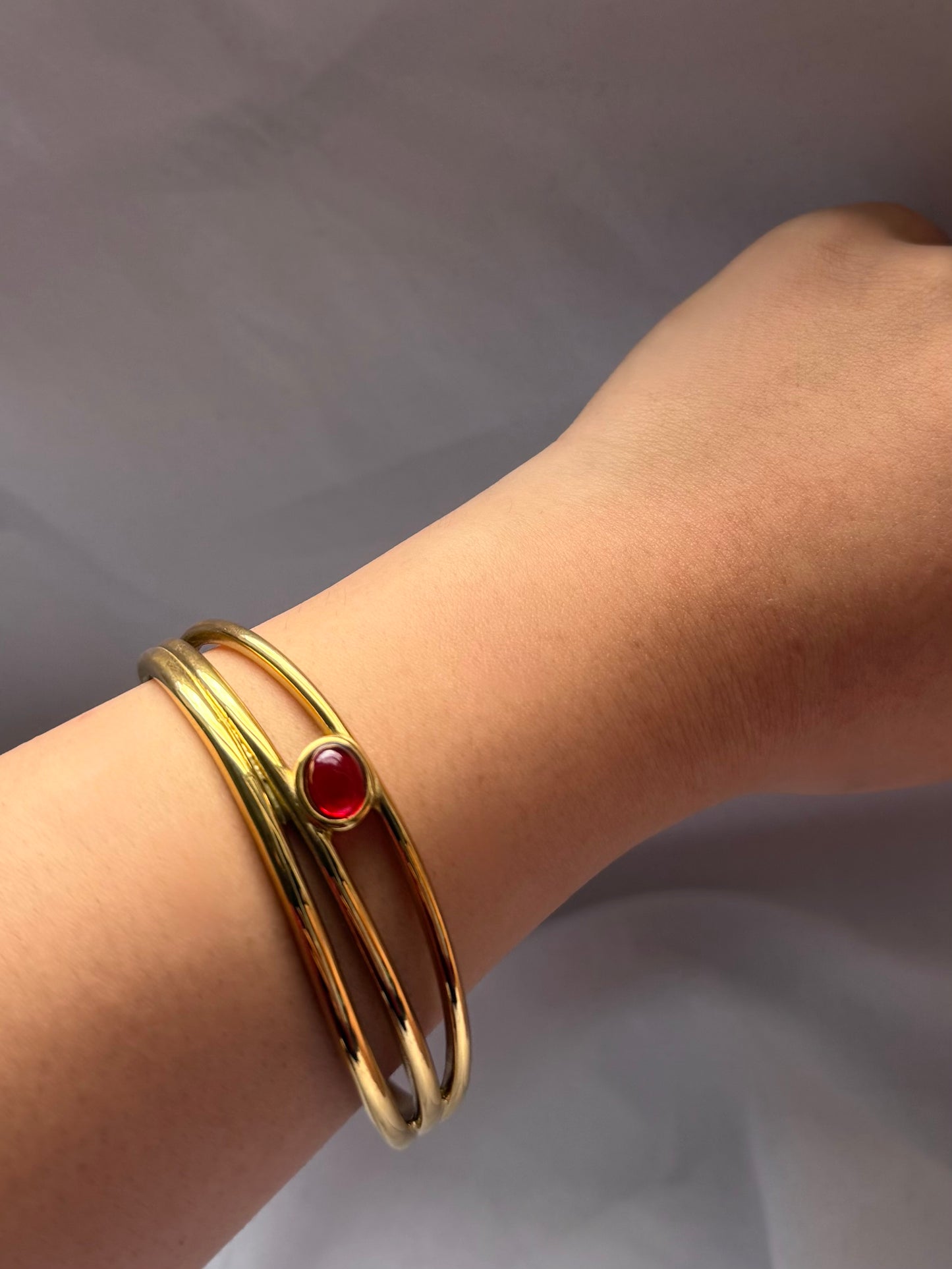 Red Ruby bangle